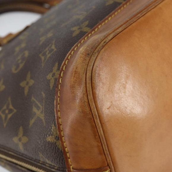 LOUIS VUITTON Monogram Alma Hand Bag M51130 LV Auth 150663