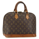 LOUIS VUITTON Monogram Alma Hand Bag M51130 LV Auth 150663-1
