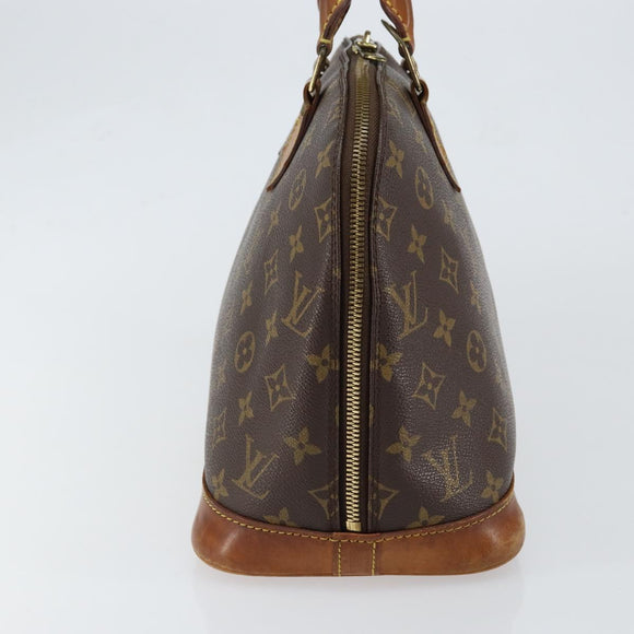 LOUIS VUITTON Monogram Alma Hand Bag M51130 LV Auth 150663