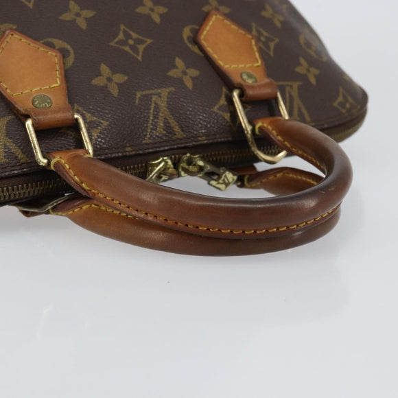 LOUIS VUITTON Monogram Alma Hand Bag M51130 LV Auth 150663