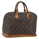 LOUIS VUITTON Monogram Alma Hand Bag M51130 LV Auth 150664-1