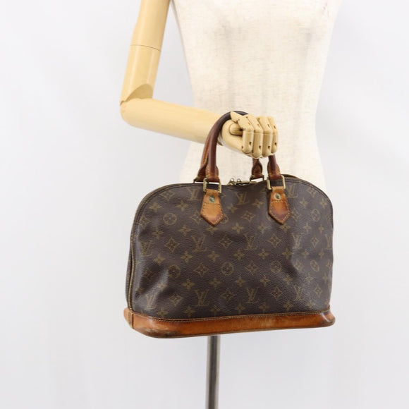 LOUIS VUITTON Monogram Alma Hand Bag M51130 LV Auth 150664