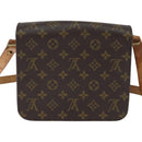 LOUIS VUITTON Monogram Cartouchiere MM Shoulder Bag M51253 LV Auth 150668-2