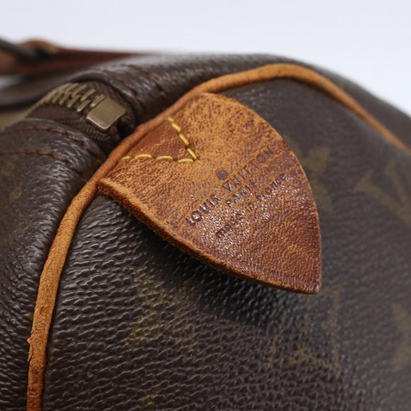 LOUIS VUITTON Monogram Speedy 25 Hand Bag M41528 LV Auth 150678