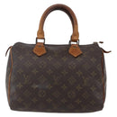 LOUIS VUITTON Monogram Speedy 25 Hand Bag M41528 LV Auth 150678-13