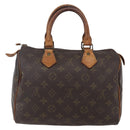 LOUIS VUITTON Monogram Speedy 25 Hand Bag M41528 LV Auth 150678-2