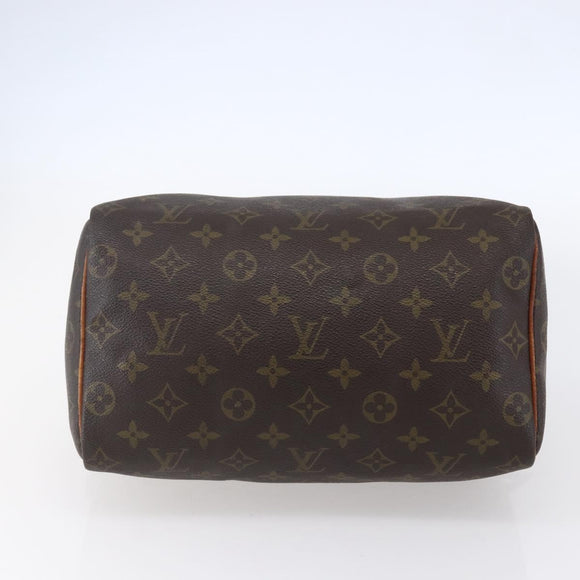 LOUIS VUITTON Monogram Speedy 25 Hand Bag M41528 LV Auth 150678