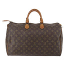 LOUIS VUITTON Monogram Speedy 40 Hand Bag M41522 LV Auth 150685-3