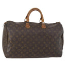 LOUIS VUITTON Monogram Speedy 40 Hand Bag M41522 LV Auth 150686-1