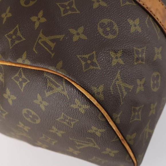 LOUIS VUITTON Monogram Sac Souple 35 Boston Bag M41626 LV Auth 150687