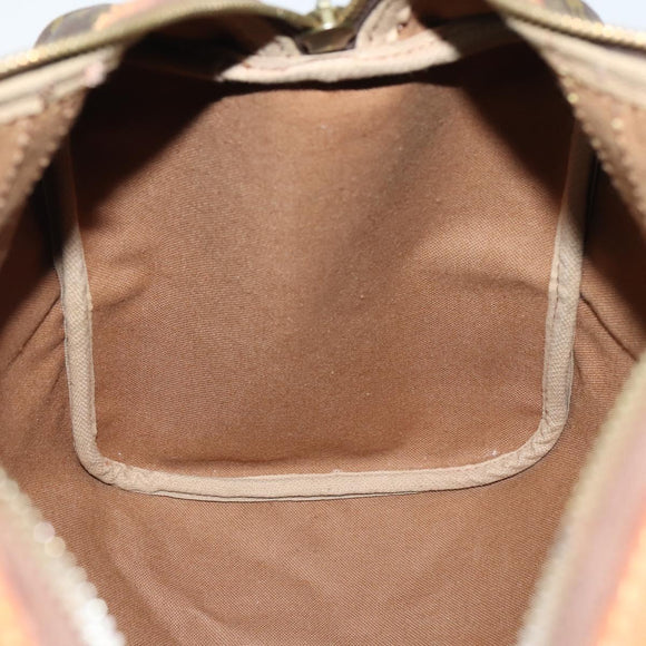 LOUIS VUITTON Monogram Sac Souple 35 Boston Bag M41626 LV Auth 150687