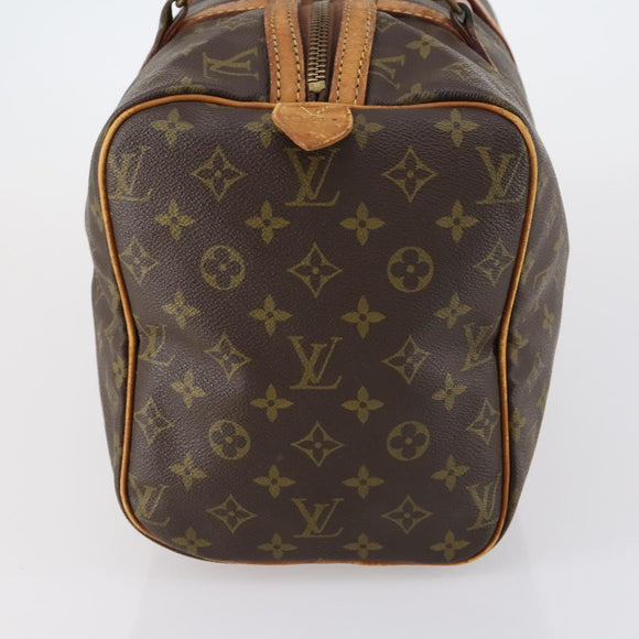 LOUIS VUITTON Monogram Sac Souple 35 Boston Bag M41626 LV Auth 150687
