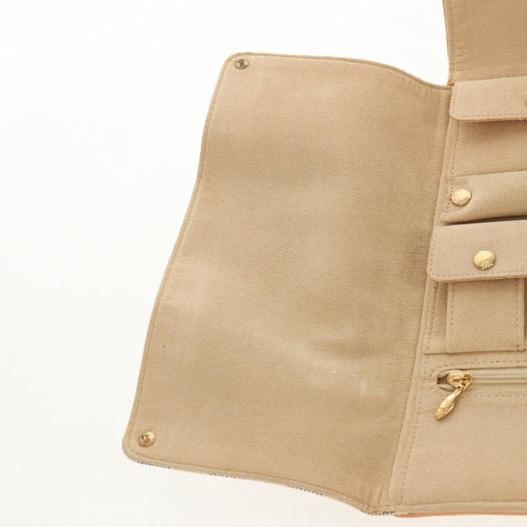 LOUIS VUITTON Damier Azur Trousse Bijoux Priable Pouch N41421 LV Auth 150695V