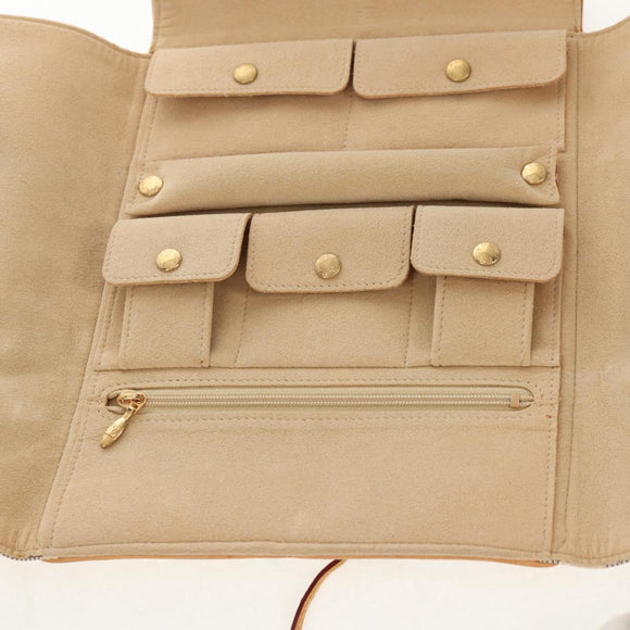 LOUIS VUITTON Damier Azur Trousse Bijoux Priable Pouch N41421 LV Auth 150695V