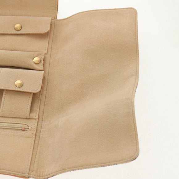 LOUIS VUITTON Damier Azur Trousse Bijoux Priable Pouch N41421 LV Auth 150695V