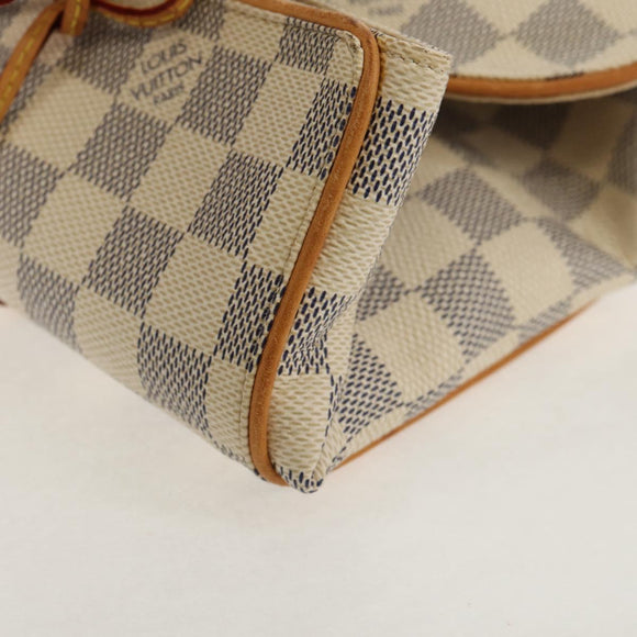 LOUIS VUITTON Damier Azur Trousse Bijoux Priable Pouch N41421 LV Auth 150695V