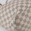LOUIS VUITTON Damier Azur Neverfull MM Tote Bag N41605 LV Auth 150697-16