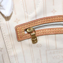 LOUIS VUITTON Damier Azur Neverfull MM Tote Bag N41605 LV Auth 150697-20