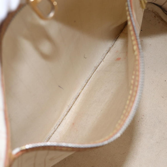 LOUIS VUITTON Damier Azur Neverfull MM Tote Bag N41605 LV Auth 150697