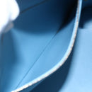 LOUIS VUITTON Monogram Vernis Houston Hand Bag Baby Blue M91005 LV Auth 150700-22