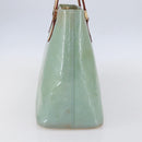 LOUIS VUITTON Monogram Vernis Houston Hand Bag Baby Blue M91005 LV Auth 150700-4