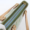 LOUIS VUITTON Monogram Vernis Houston Hand Bag Baby Blue M91005 LV Auth 150700-6