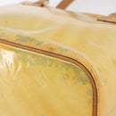 LOUIS VUITTON Monogram Vernis Houston Hand Bag Gris M91053 LV Auth 150701-9