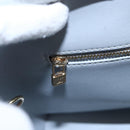 LOUIS VUITTON Monogram Vernis Houston Hand Bag Gris M91053 LV Auth 150701-18