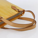 LOUIS VUITTON Monogram Vernis Houston Hand Bag Gris M91053 LV Auth 150701-7