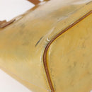 LOUIS VUITTON Monogram Vernis Houston Hand Bag Gris M91053 LV Auth 150702-9