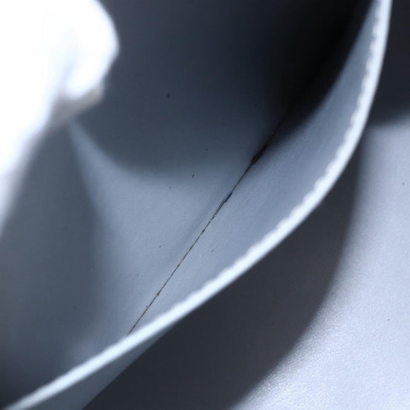 LOUIS VUITTON Monogram Vernis Houston Hand Bag Gris M91053 LV Auth 150702