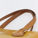 LOUIS VUITTON Monogram Vernis Houston Hand Bag Gris M91053 LV Auth 150702-8