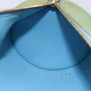 LOUIS VUITTON Monogram Vernis Bedford Hand Bag Baby Blue M91007 LV Auth 150704-18