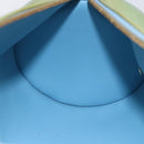 LOUIS VUITTON Monogram Vernis Bedford Hand Bag Baby Blue M91007 LV Auth 150704-19