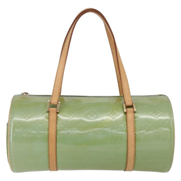 LOUIS VUITTON Monogram Vernis Bedford Hand Bag Baby Blue M91007 LV Auth 150704 - 0