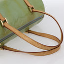 LOUIS VUITTON Monogram Vernis Bedford Hand Bag Baby Blue M91007 LV Auth 150704-7