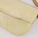 LOUIS VUITTON Monogram Vernis Minna Street Bag Noisette M91508 LV Auth 150706-16