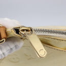 LOUIS VUITTON Monogram Vernis Minna Street Bag Noisette M91508 LV Auth 150706-10