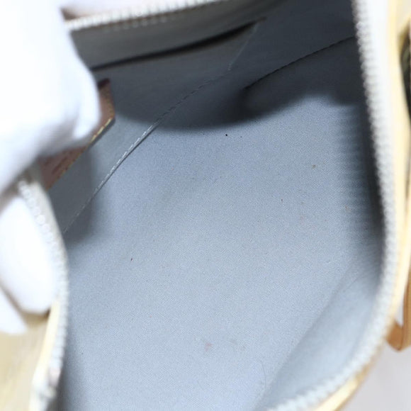 LOUIS VUITTON Monogram Vernis Minna Street Bag Noisette M91508 LV Auth 150706