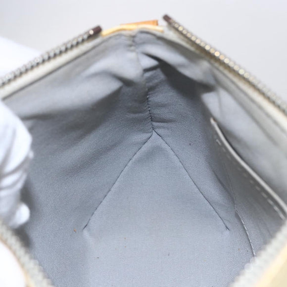 LOUIS VUITTON Monogram Vernis Minna Street Bag Noisette M91508 LV Auth 150706