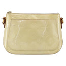 LOUIS VUITTON Monogram Vernis Minna Street Bag Noisette M91508 LV Auth 150706-13