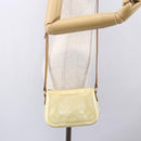 LOUIS VUITTON Monogram Vernis Minna Street Bag Noisette M91508 LV Auth 150706-23