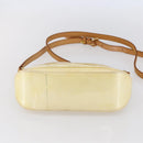 LOUIS VUITTON Monogram Vernis Minna Street Bag Noisette M91508 LV Auth 150706-5