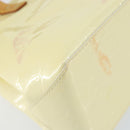 LOUIS VUITTON Monogram Vernis Reade PM Hand Bag Perle M91336 LV Auth 150707-15