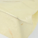 LOUIS VUITTON Monogram Vernis Reade PM Hand Bag Perle M91336 LV Auth 150707-16