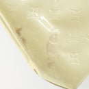 LOUIS VUITTON Monogram Vernis Reade PM Hand Bag Perle M91336 LV Auth 150707-9