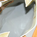 LOUIS VUITTON Monogram Vernis Reade PM Hand Bag Perle M91336 LV Auth 150707-10