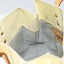 LOUIS VUITTON Monogram Vernis Reade PM Hand Bag Perle M91336 LV Auth 150707-21