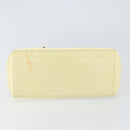 LOUIS VUITTON Monogram Vernis Reade PM Hand Bag Perle M91336 LV Auth 150707-5