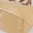 LOUIS VUITTON Monogram Vernis Reade PM Bag Marshmallow Pink M91306 Auth 150708-9